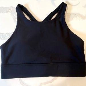 Fabletics Black Sports Bra (XS)